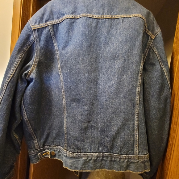 Fleece lined Denim Jacket - Picture 6 of 6
